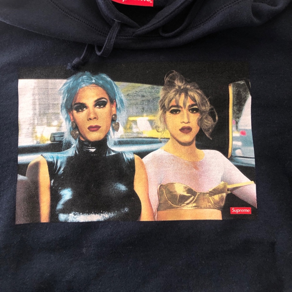 Supreme Nan Goldin Misty and Jimmy Paulette Hooded Sweatshirt - Never Worn